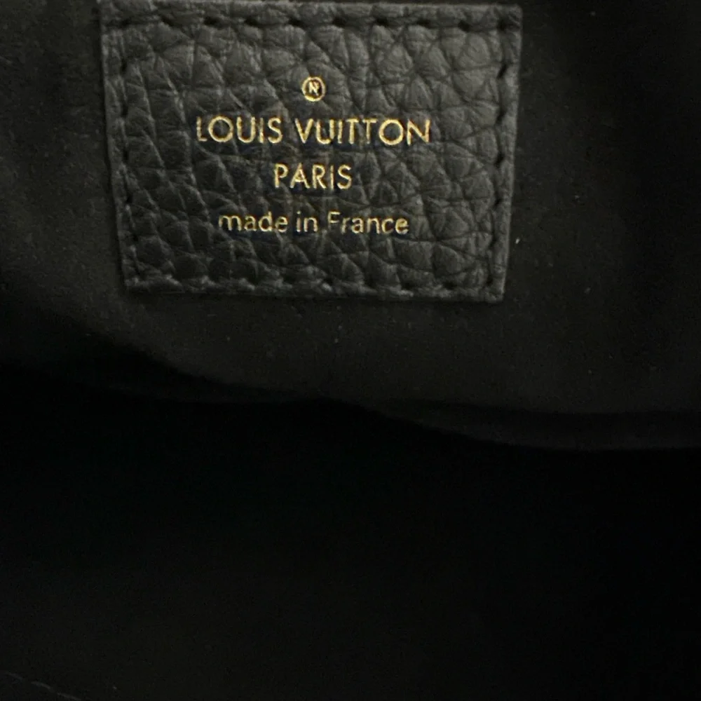 Louis Vuitton Brown and Black Monogram Satchel